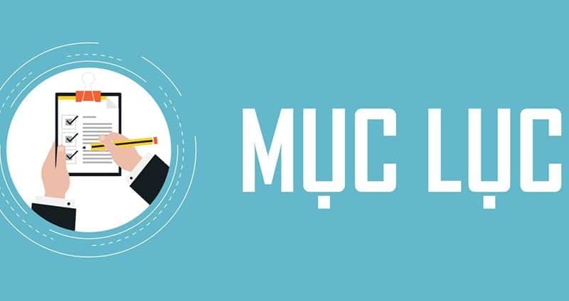 Mục lục bài viết chuẩn SEO