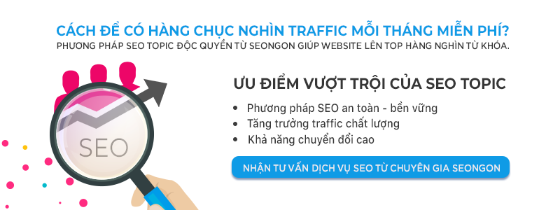 dịch vụ seo tổng thể từ seongon