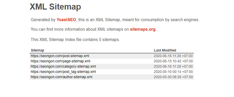 Bạn có thể cài đặt XML Sitemap khi SEO Website WordPress