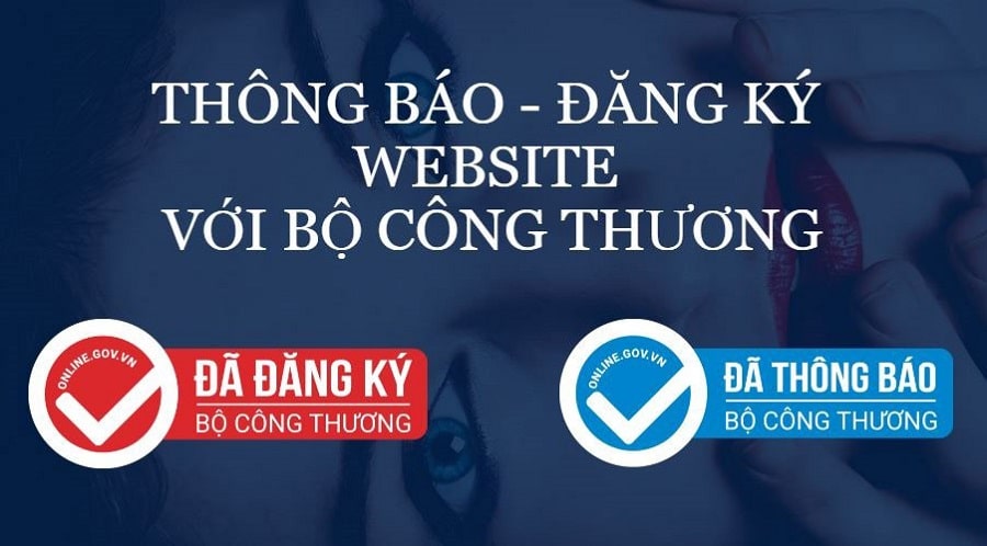 đăng ký website với bộ công thương