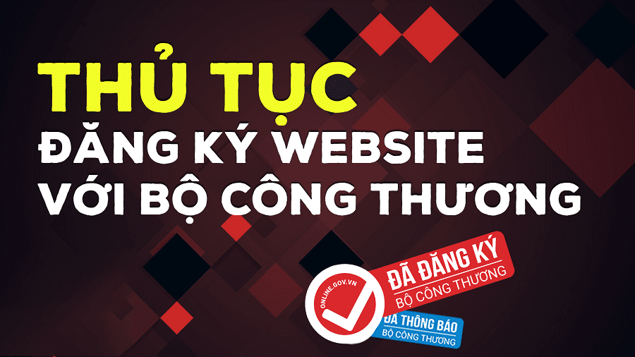 thủ tục đăng ký website với bộ công thương